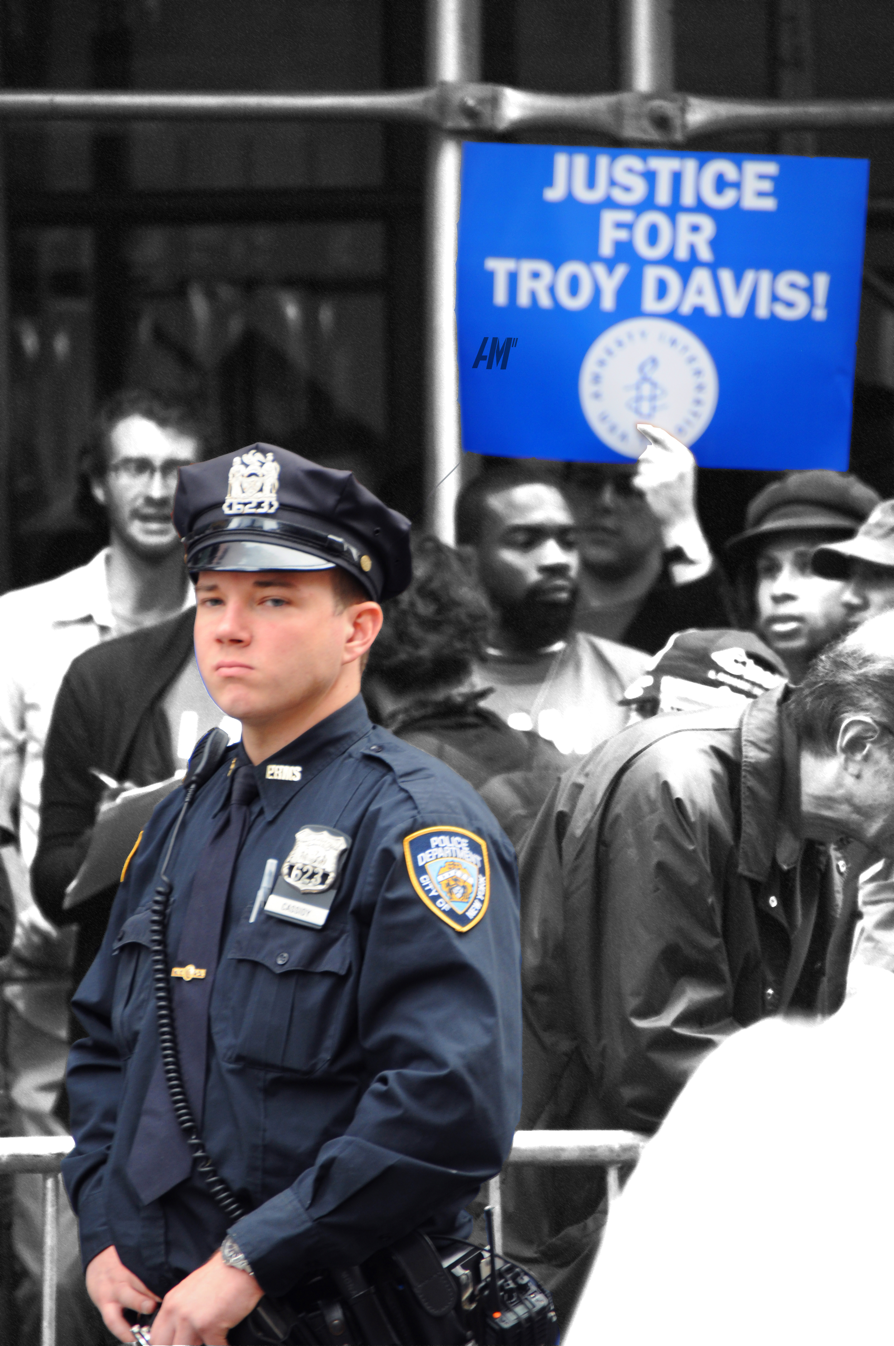 Justice for Troy Davis_Policeman